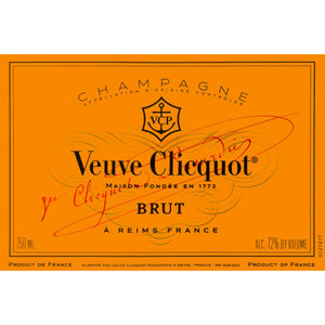 Veuve Clicquot Yellow Label Champagne 75 cl