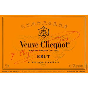 Veuve Clicquot Yellow Label Champagne Ice Jacket with easy to carry handle 75cl