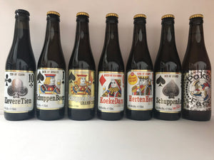 Belgian Beers Mix of Playing cards 12 x 33cl bottles
