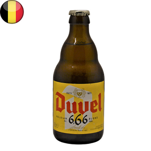Duvel 6.66 Belgian Beers. 33cl. x 12 bottles