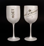 Moët & Chandon Rosé Champagne Impérial 75cl with 2 drinking goblets