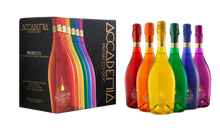 Load image into Gallery viewer, RAINBOW PROSECCO x 6 75cl bottles (by Bottega Limited edition)