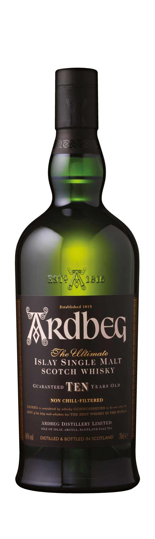 Ardbeg 10 Year Old Single Malt Scotch Whiskey 70cl – Butlers Wines