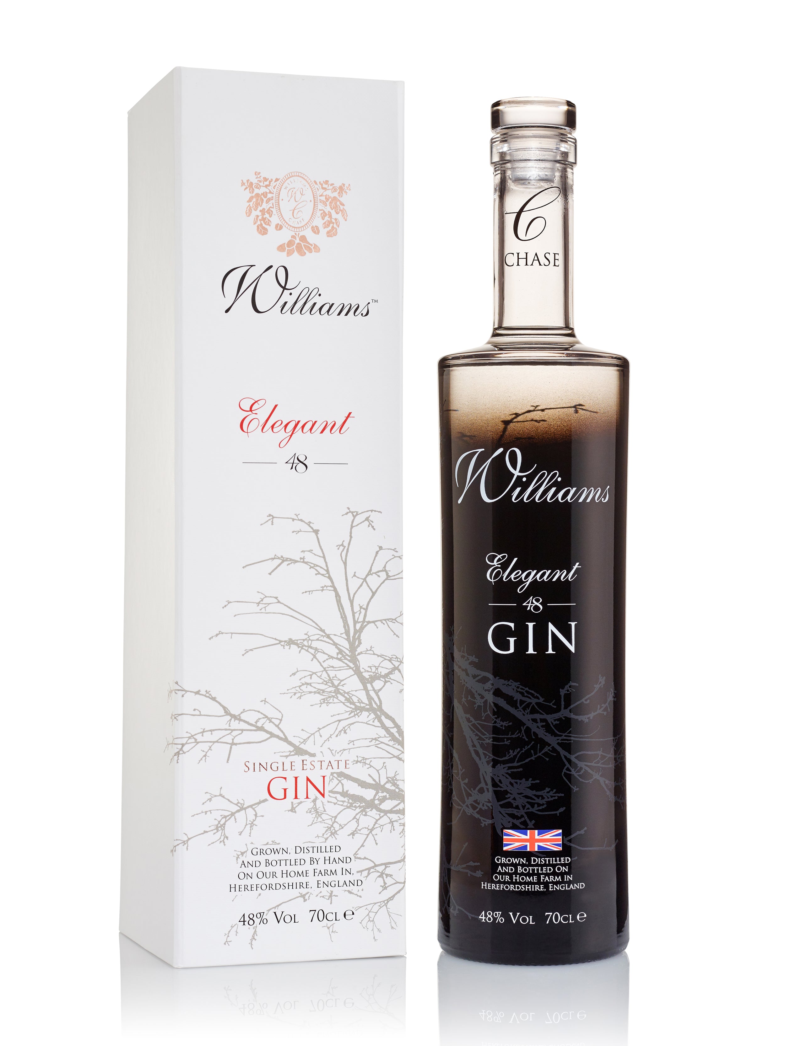 Chase Williams Elegant 48 Gin Boxed 70cl – Butlers Wines