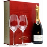 Load image into Gallery viewer, BOLLINGER SPECIAL CUVEE + 2 branded glasses in gift box.